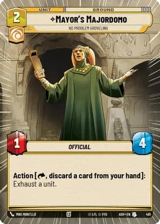 Mayor's Majordomo - No Problem Groveling (Hyperspace) — Ashes of the Empire