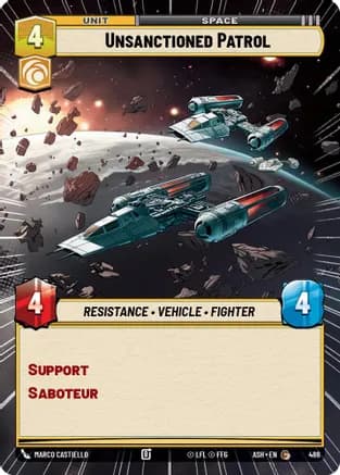 Unsanctioned Patrol (Hyperspace) — Ashes of the Empire