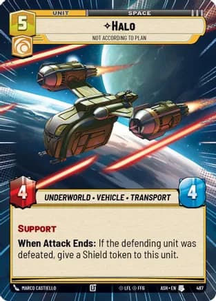 Halo - Not According to Plan (Hyperspace) — Ashes of the Empire
