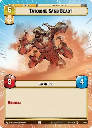 Tatooine Sand Beast (Hyperspace) — Ashes of the Empire