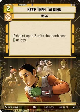 Keep Them Talking (Hyperspace) — Ashes of the Empire