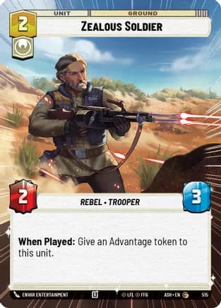 Zealous Soldier (Hyperspace) — Ashes of the Empire