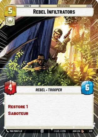 Rebel Infiltrators (Hyperspace) — Ashes of the Empire