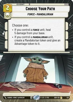 Choose Your Path (Hyperspace) — Ashes of the Empire