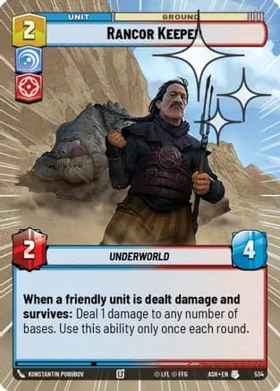 Rancor Keeper (Hyperspace Foil) — Ashes of the Empire