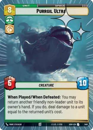 Purrgil Ultra (Hyperspace Foil) — Ashes of the Empire