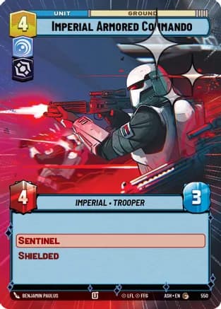 Imperial Armored Commando (Hyperspace Foil) — Ashes of the Empire