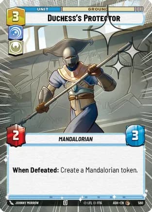 Duchess's Protector (Hyperspace Foil) — Ashes of the Empire