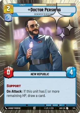 Doctor Pershing - Dedicated to Research (Hyperspace Foil) — Ashes of the Empire