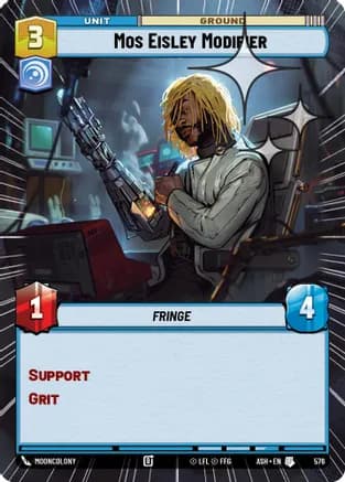 Mos Eisley Modifier (Hyperspace Foil) — Ashes of the Empire