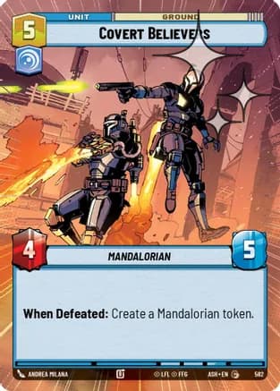 Covert Believers (Hyperspace Foil) — Ashes of the Empire