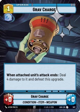 Grav Charge (Hyperspace Foil) — Ashes of the Empire