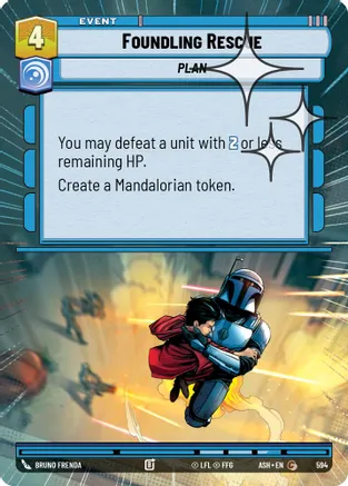 Foundling Rescue (Hyperspace Foil) — Ashes of the Empire