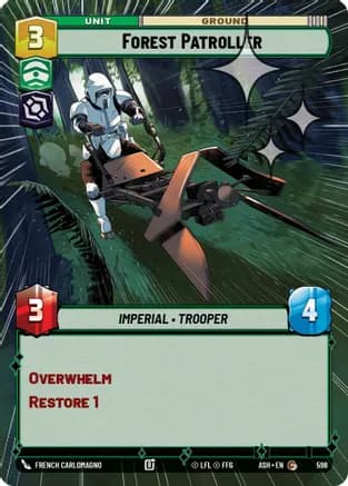 Forest Patroller (Hyperspace Foil) — Ashes of the Empire