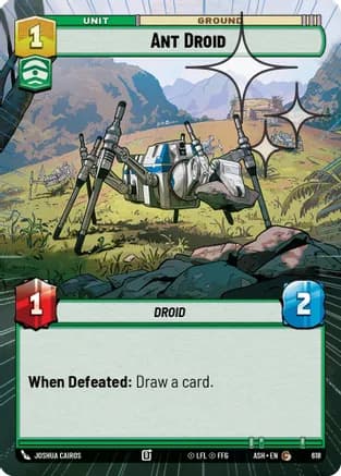 Ant Droid (Hyperspace Foil) — Ashes of the Empire