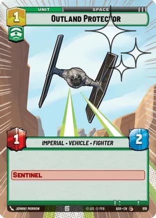 Outland Protector (Hyperspace Foil) — Ashes of the Empire