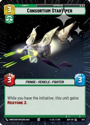 Consortium StarViper (Hyperspace Foil) — Ashes of the Empire