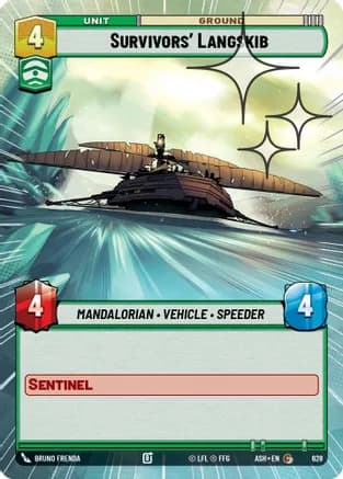 Survivors' Langskib (Hyperspace Foil) — Ashes of the Empire