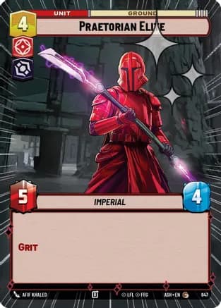 Praetorian Elite (Hyperspace Foil) — Ashes of the Empire