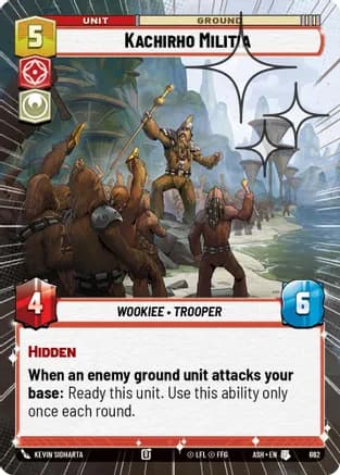 Kachirho Militia (Hyperspace Foil) — Ashes of the Empire