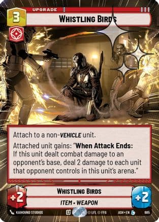 Whistling Birds (Hyperspace Foil) — Ashes of the Empire