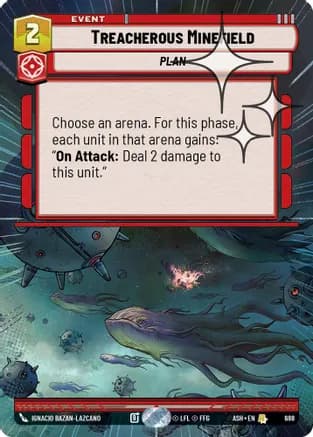 Treacherous Minefield (Hyperspace Foil) — Ashes of the Empire