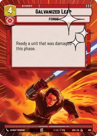 Galvanized Leap (Hyperspace Foil) — Ashes of the Empire