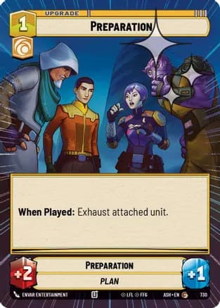 Preparation (Hyperspace Foil) — Ashes of the Empire