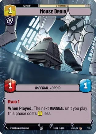 Mouse Droid (Hyperspace Foil) — Ashes of the Empire