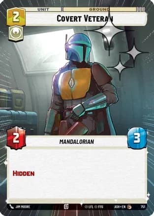 Covert Veteran (Hyperspace Foil) — Ashes of the Empire