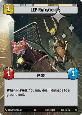 LEP Ratcatcher (Hyperspace Foil) — Ashes of the Empire