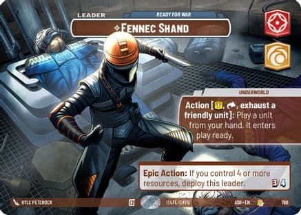 Fennec Shand - Ready for War (Showcase) — Ashes of the Empire