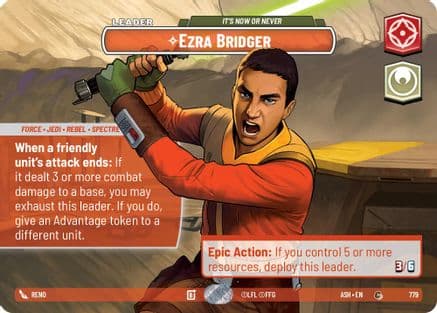Ezra Bridger - It's Now or Never (Showcase) — Ashes of the Empire