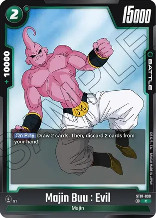 Majin Buu : Evil - ST01-030 — Story Booster 01