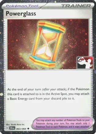 Powerglass - 063/064 (Cosmos Holo) — Prize Pack Series Cards