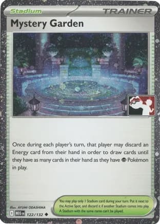 Mystery Garden - 122/132 (Cosmos Holo) — Prize Pack Series Cards