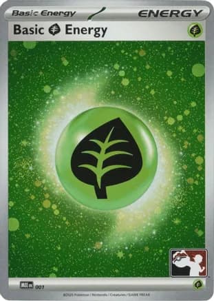 Basic Grass Energy - MEE 001 (Cosmos Holo) — Prize Pack Series Cards