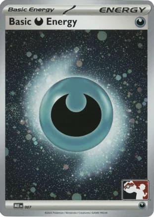 Basic Darkness Energy - MEE 007 (Cosmos Holo) — Prize Pack Series Cards
