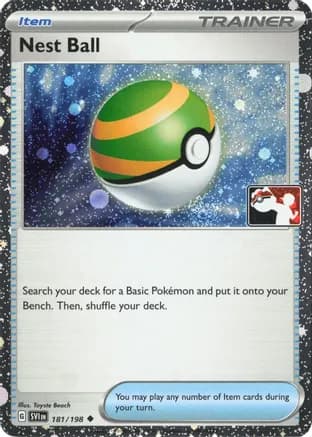 Nest Ball - 181/198 (Cosmos Holo) — Prize Pack Series Cards