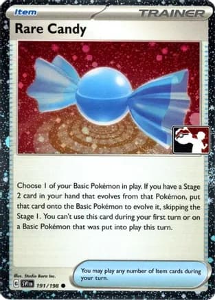 Rare Candy - 191/198 (Cosmos Holo) — Prize Pack Series Cards