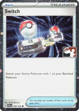 Switch - 194/198 (Cosmos Holo) — Prize Pack Series Cards