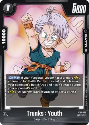 Trunks : Youth - ST01-056 — Story Booster 01