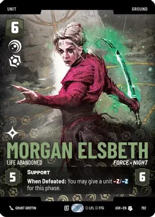 Morgan Elsbeth - Life Abandoned (Prestige) — Ashes of the Empire