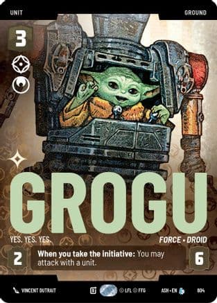 Grogu - Yes. Yes. Yes. (Prestige) — Ashes of the Empire