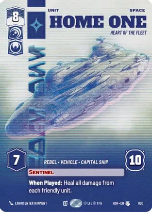 Home One - Heart of the Fleet (Prestige) — Ashes of the Empire