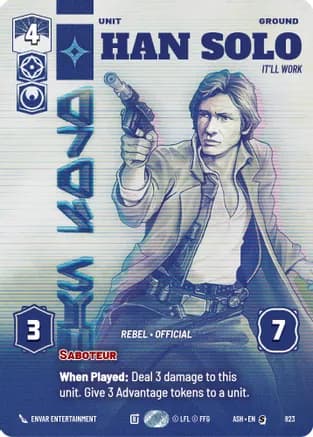 Han Solo - It'll Work (Prestige) — Ashes of the Empire