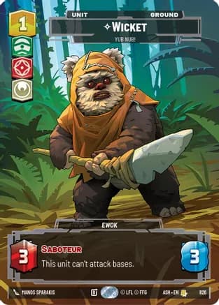 Wicket - Yub Nub! (Prestige) — Ashes of the Empire