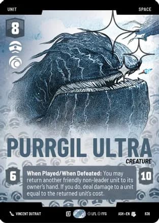 Purrgil Ultra (Prestige Foil) — Ashes of the Empire
