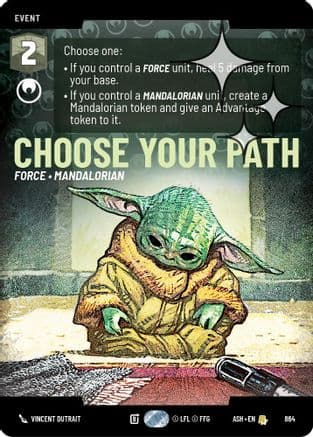 Choose Your Path (Prestige Foil) — Ashes of the Empire