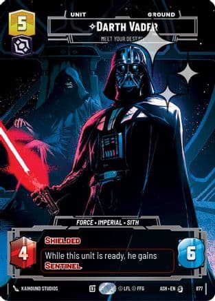 Darth Vader - Meet Your Destiny (Prestige Foil) — Ashes of the Empire